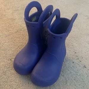 Crocs rain boots